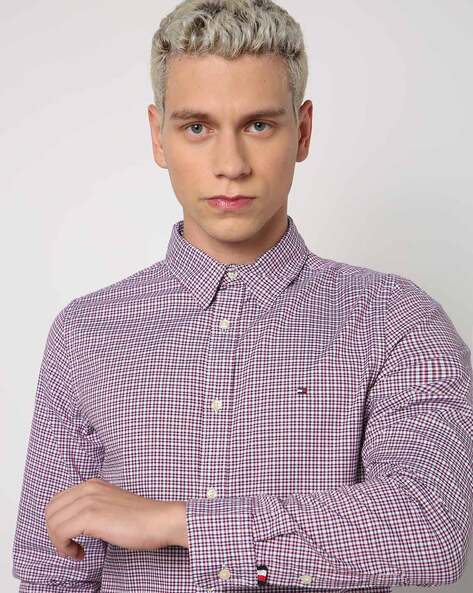 Buy Pink Shirts for Men by TOMMY HILFIGER Online