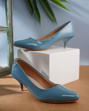 elle Slip-On Kitten-Heeled Pumps-picture-14