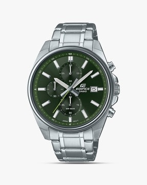 Casio edifice green store dial