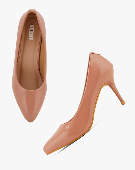 Peach pumps on sale