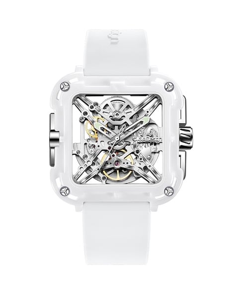 Woman hot sale skeleton watch