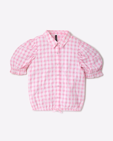 Button down shirt outlet for girls