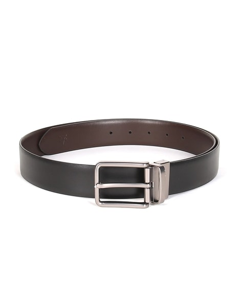 Arrow Reversible Leather Belt