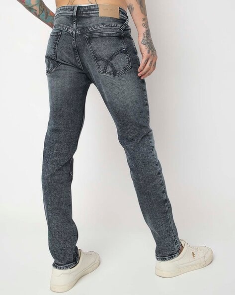 Sax Gas Jeans Hombre Sax In Mid-Wash Skinny Jeans