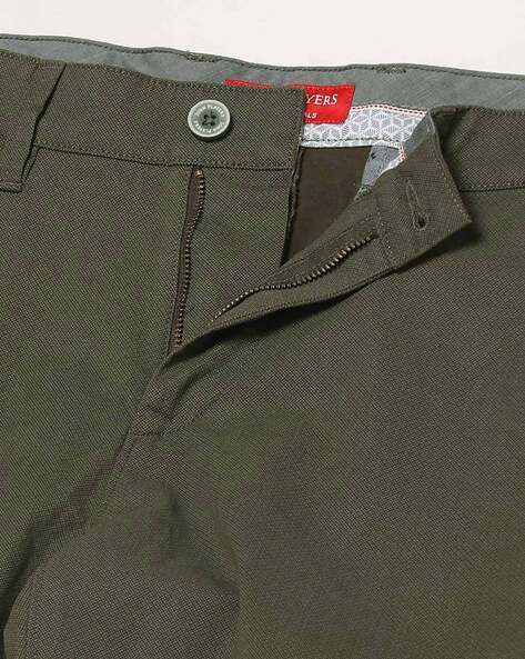 Buy Olive Green Trousers & Pants for Men by JOHN PLAYERS Online