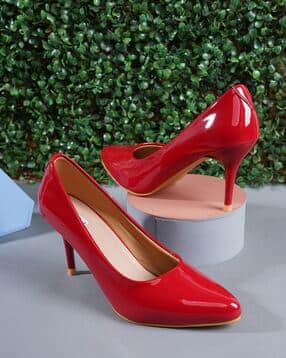 Slip-On Pumps with Contrast Sole-image-0