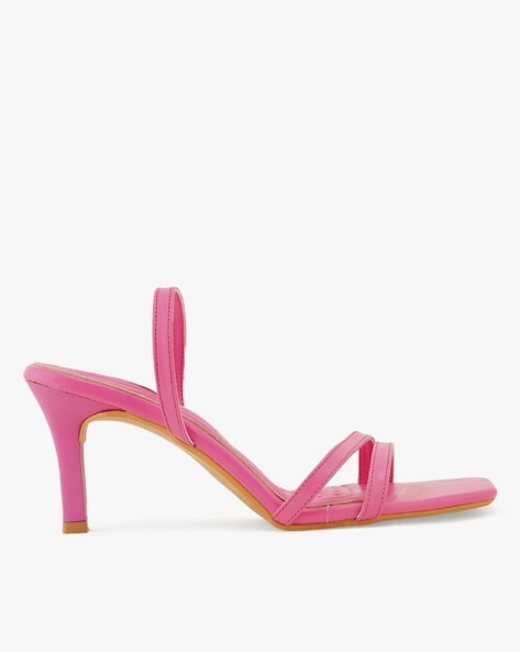Amazon.com | ZiSUGP Light Pink Heel Women'S Size 4 High Heel Sandals Red  Bottom Heels Sandals Women Flat(02-Pink,Size 7.5) | Platforms & Wedges
