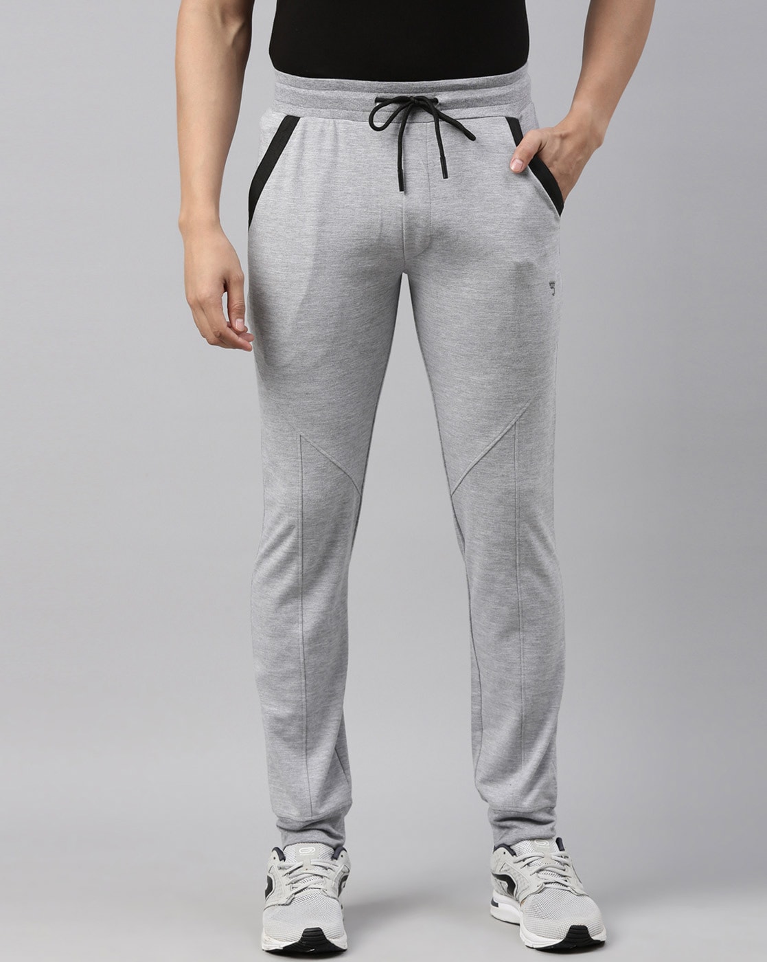Buy Grey Track Pants for Men by MASCULINO LATINO Online | Ajio.com