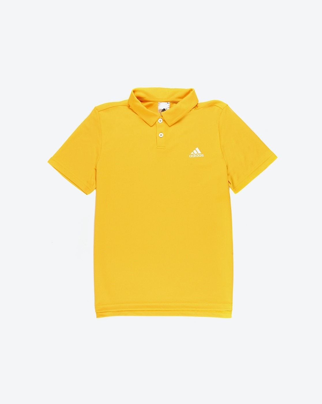 Yellow adidas best sale polo shirt