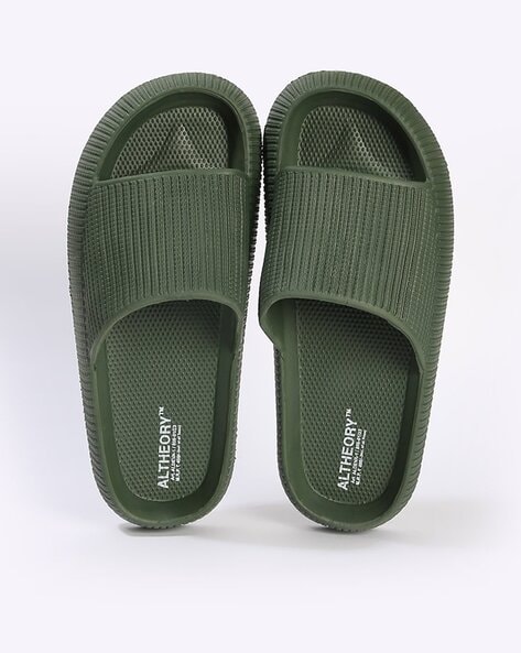 Buy Olive Sandals for Men by ALTHEORY Online Ajio