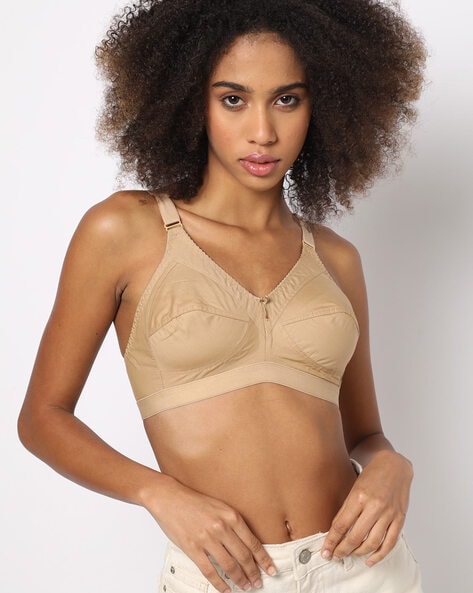 Non-Padded Bra with Adjustable Strap