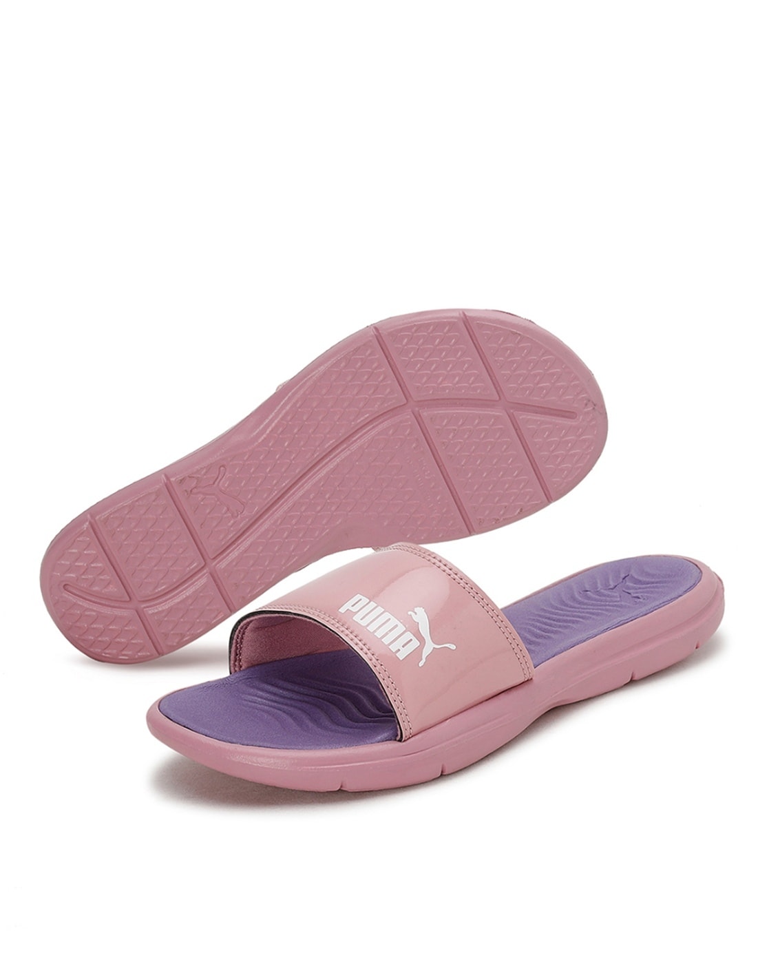 Puma on sale slides purple