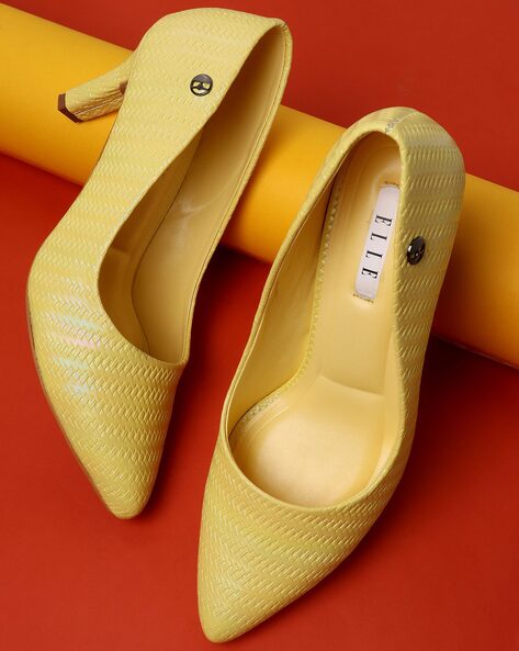 Women Pumps Peep Toe Platform High Heels Elegant Yellow Shoes Woman US Size  4-20 | eBay
