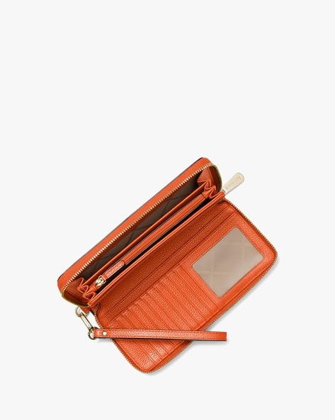 Le Donne Leather Large Wristlet Wallet - QVC.com