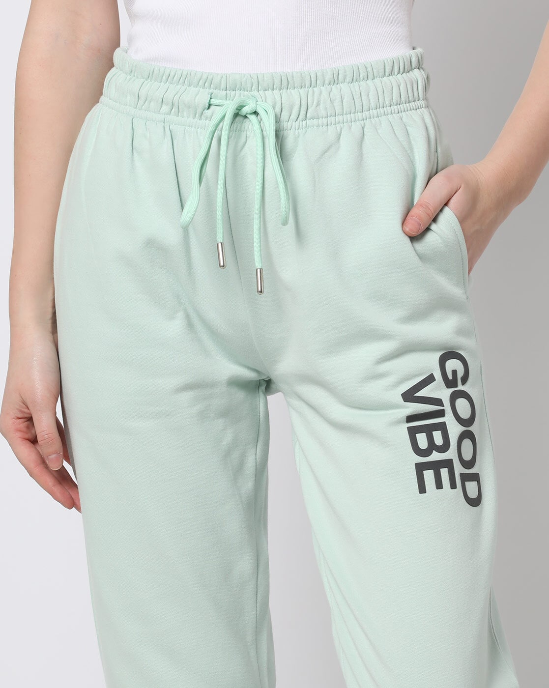 Buy Sage Track Pants for Women by Fyre Rose Online