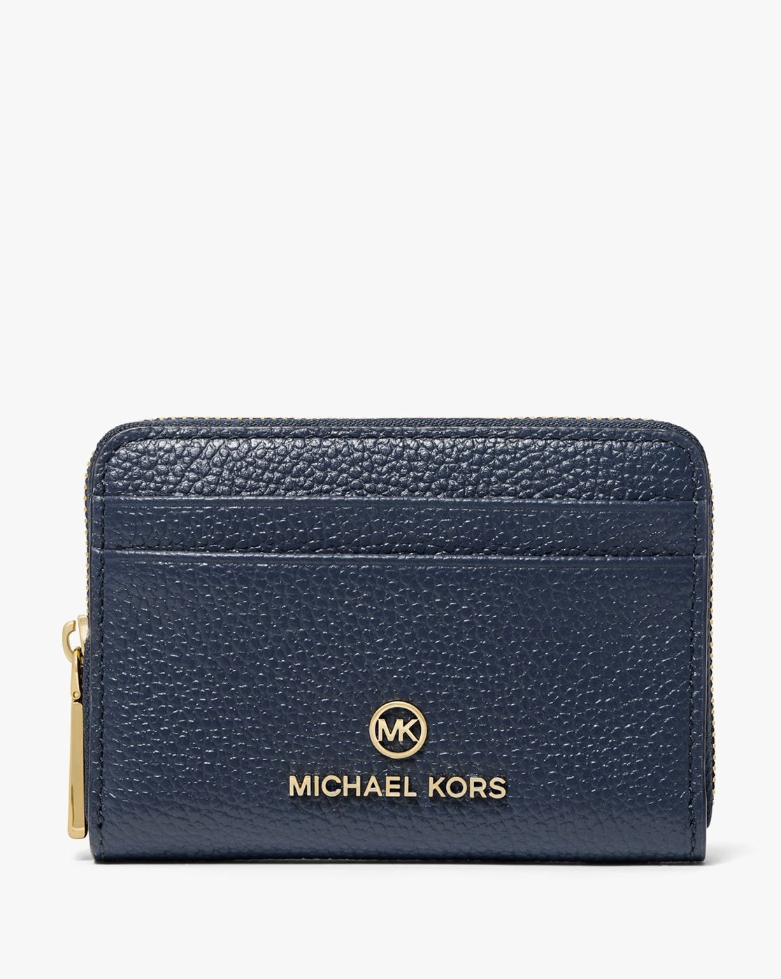 MICHAEL Michael Kors, Bags, Michae Kors Mk Jet Set Travel Wallet Steel  Blue