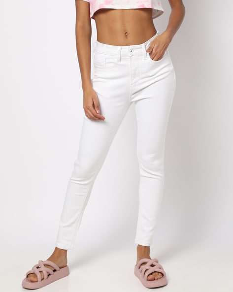 Pepe Jeans Skinny Fit Mid-Rise Jeans