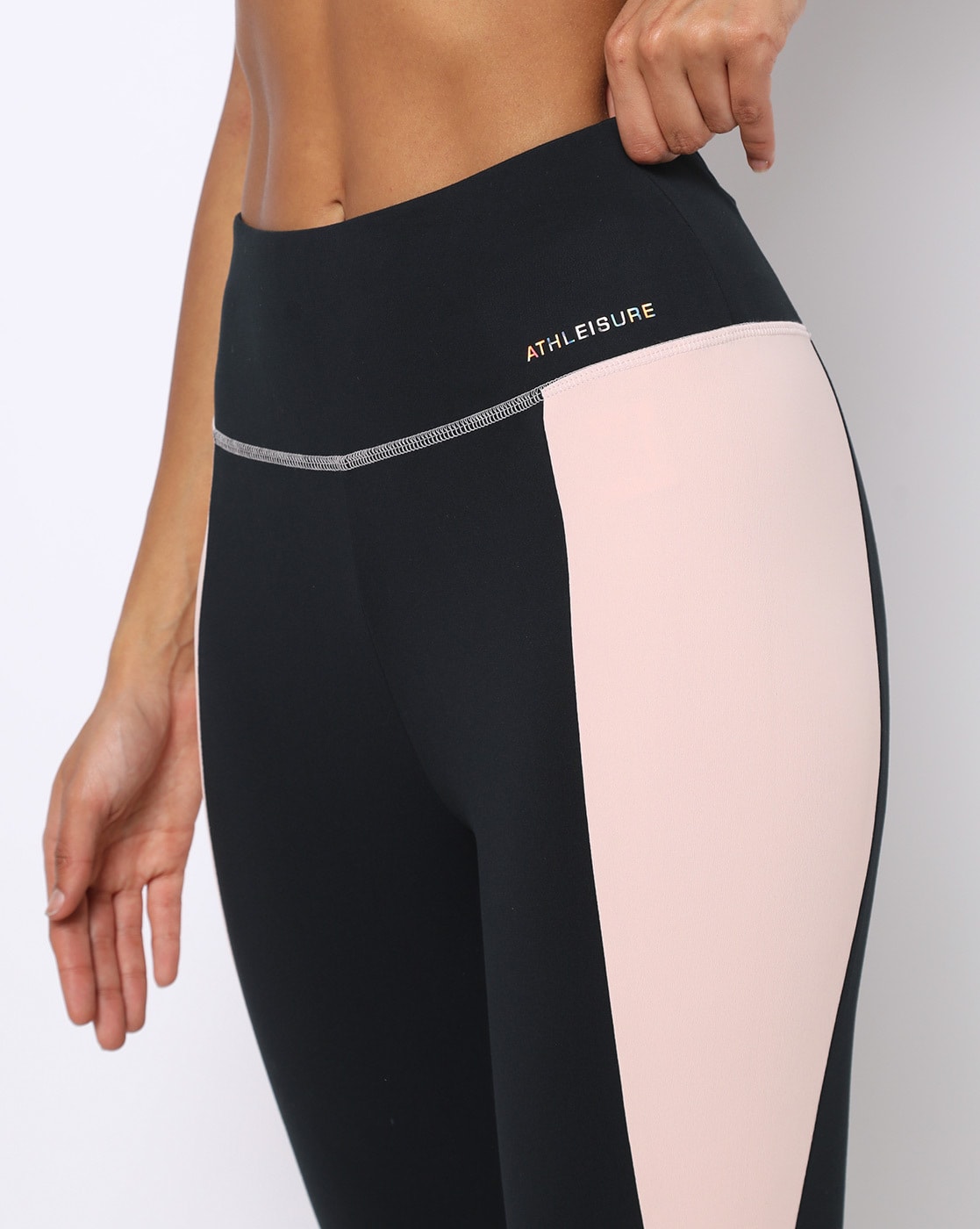 Buy Black Leggings for Women by Teamspirit Online