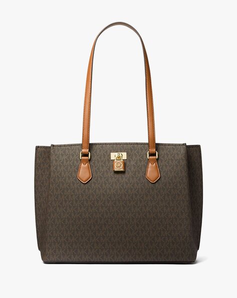 Michael kors acorn online tote