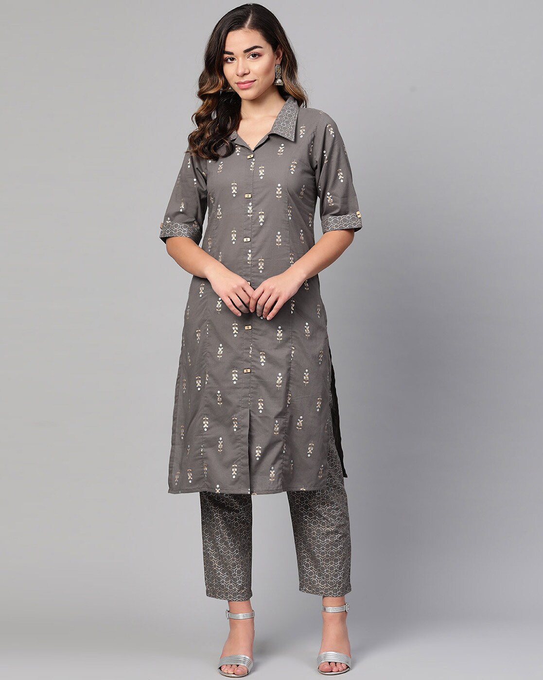 Casual Satin Butter Silk Potli Button Gown With Dupatta