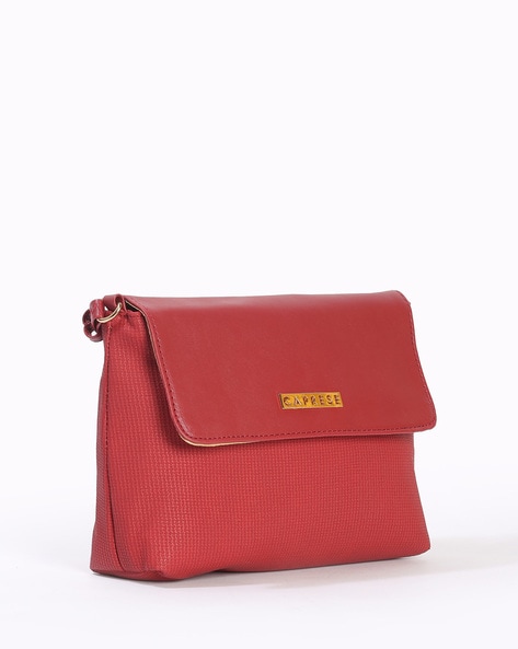 Caprese red 2025 sling bag