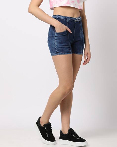 Lee Cooper Mid-Wash Denim Shorts