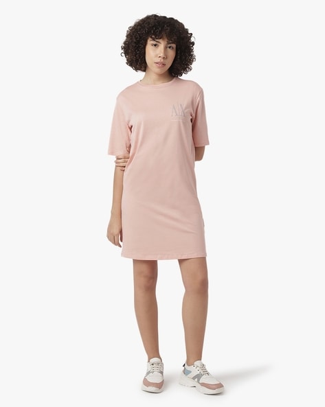 Armani exchange hot sale pink dress