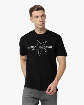 Buy Black Tshirts for Men by ARMANI EXCHANGE Online Ajio