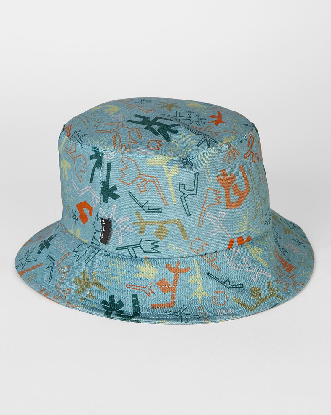 Paul Smith Floral Bucket Hat - Navy - 921D-H064 47 BUCKET HAT