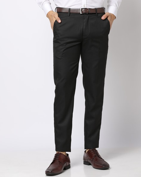 TRENDSETTER Poly Viscose Slim Fit Men Formal Trousers 2079