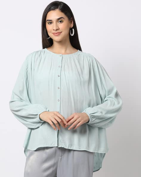 green high low top