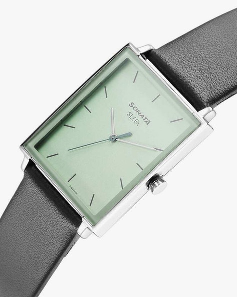 Sonata 2025 rectangular watch