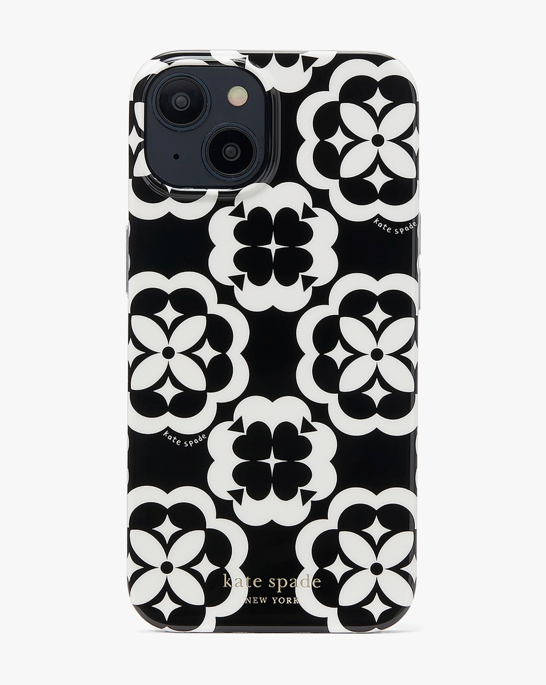 Buy KATE SPADE Spade Flower Monogram iPhone 14 Case Black