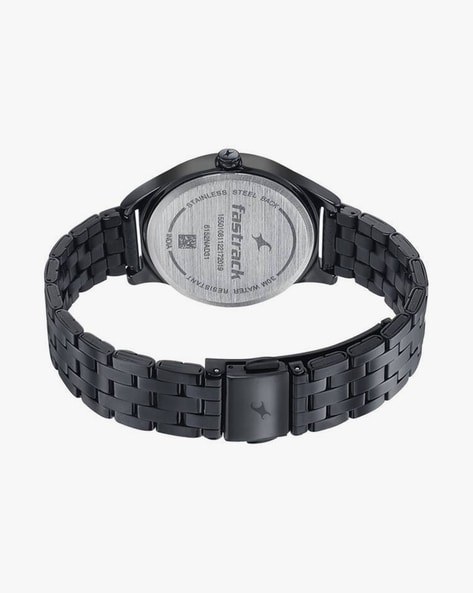 Fastrack watch ss outlet back 30m wr price