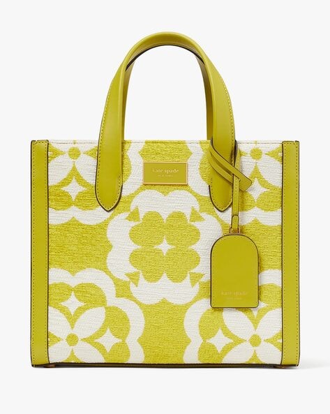 Kate Spade Cedar Street Hayden Lemonade Yellow Beige Purse Handbag | eBay