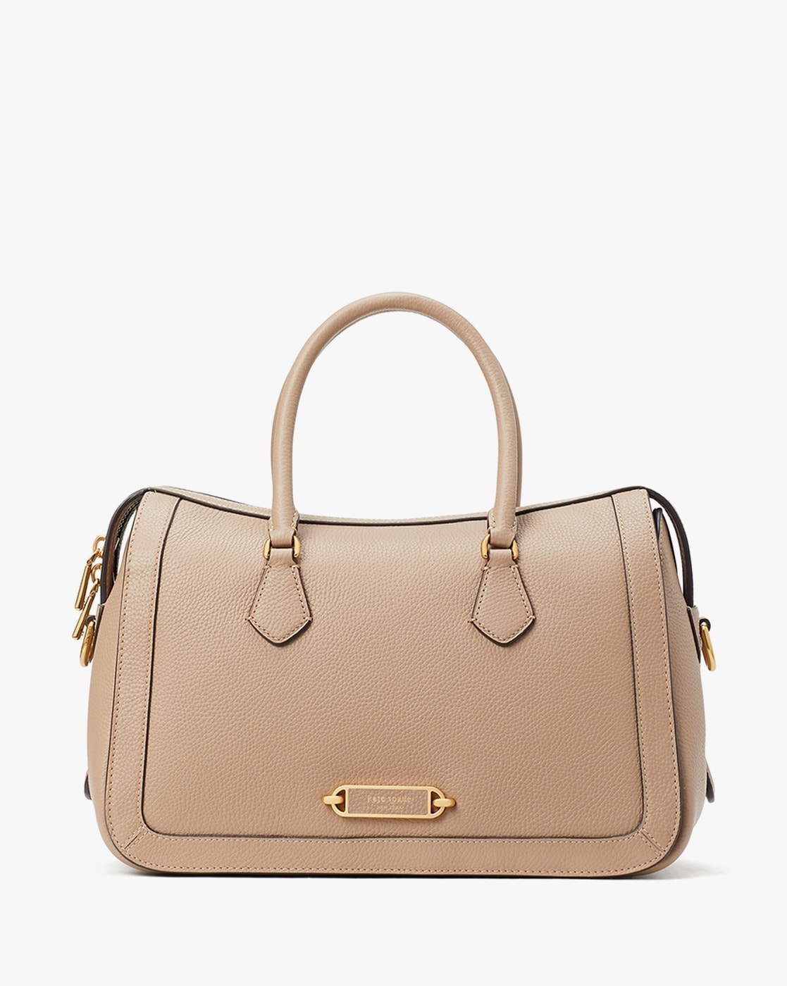 Gramercy medium pebbled leather sales satchel