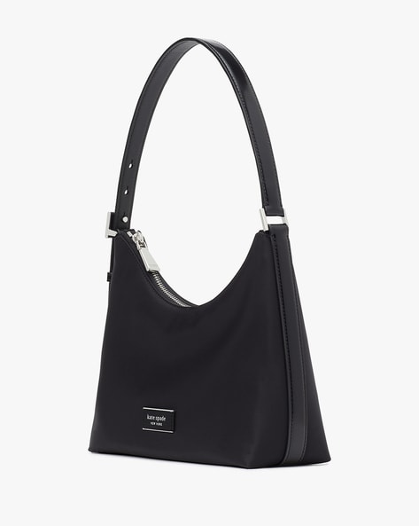 Sam Icon Pearl Embellished Nylon Small Tote