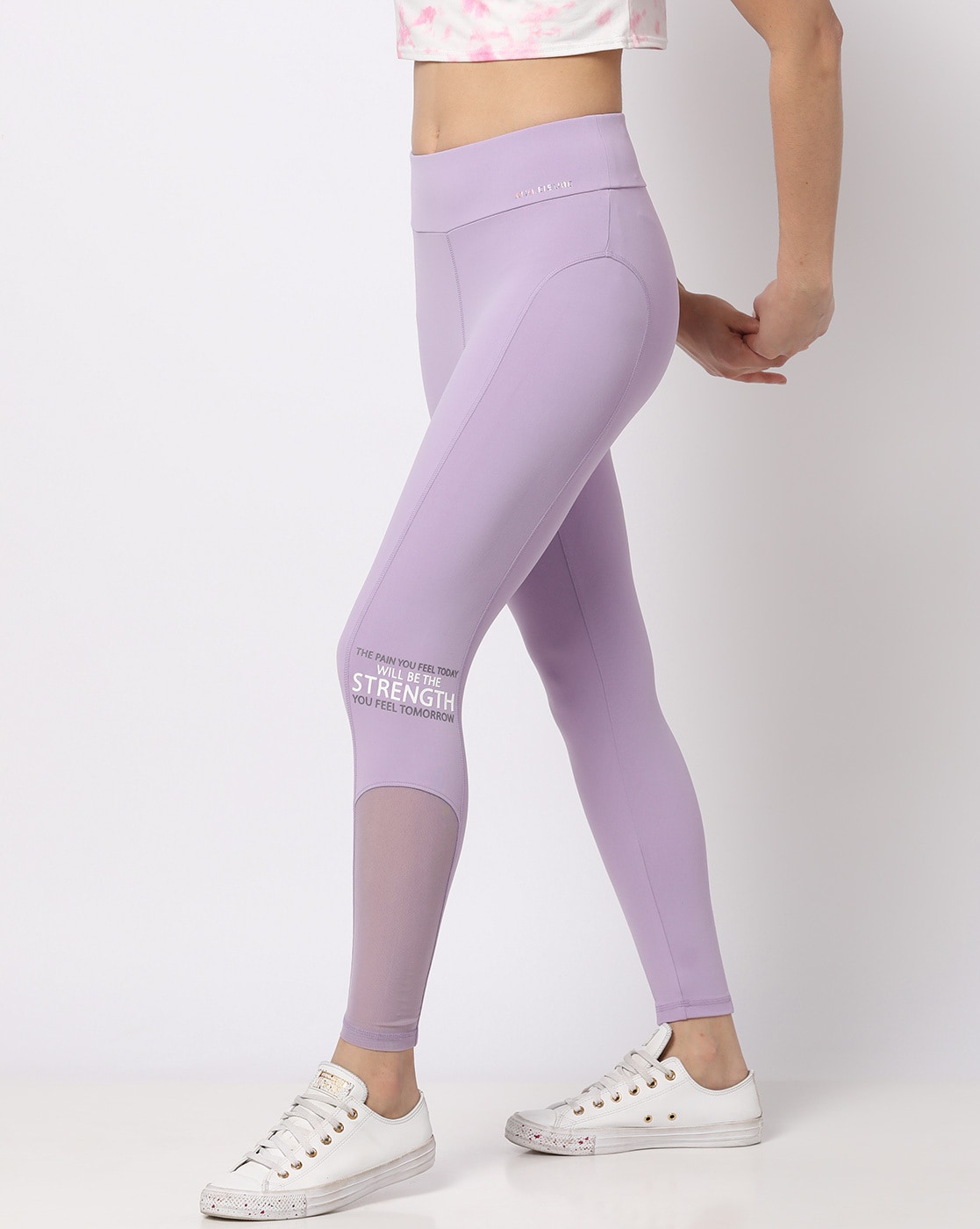 Buy Lavender Leggings for Women by LYRA Online | Ajio.com