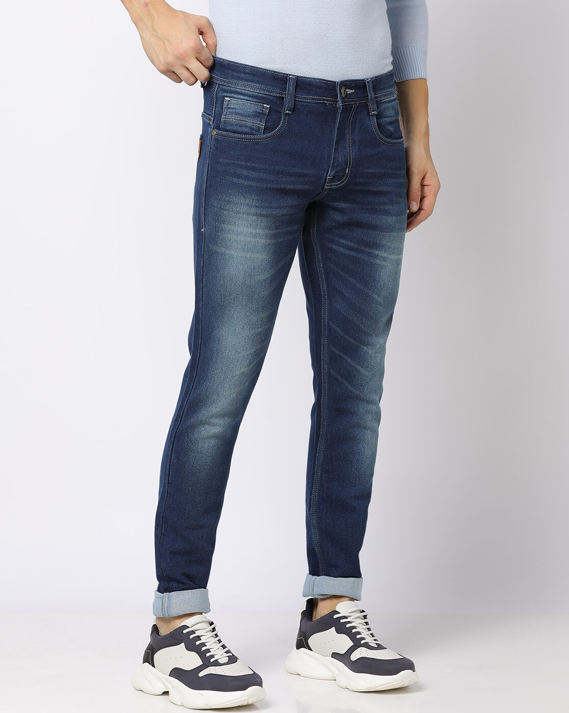 Buy Blue Jeans for Men by BREAKPOINT Online