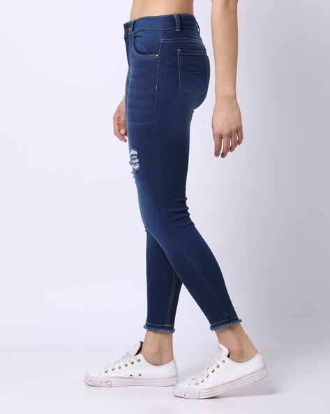 Buy Blue Jeans & Jeggings for Women by HAWT Online