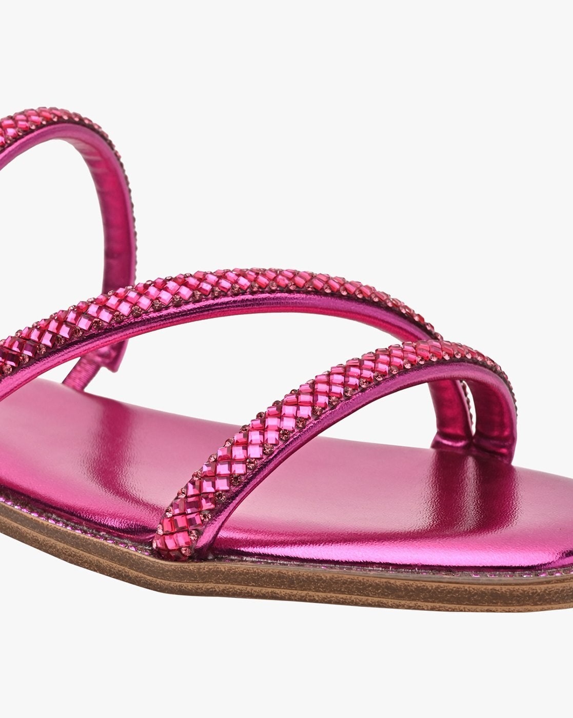 Pink Koa Thong Sandals - CHARLES & KEITH US