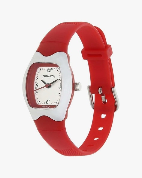 Sonata discount red watch