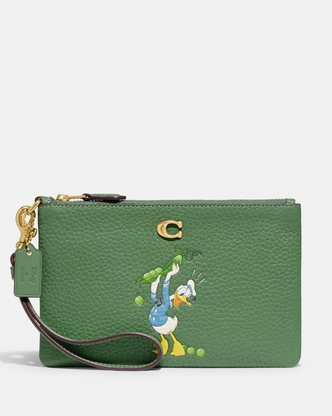 Buy Coach Lunar New Year Wristlet with Rabbit Print | Brown Color Women |  AJIO LUXE