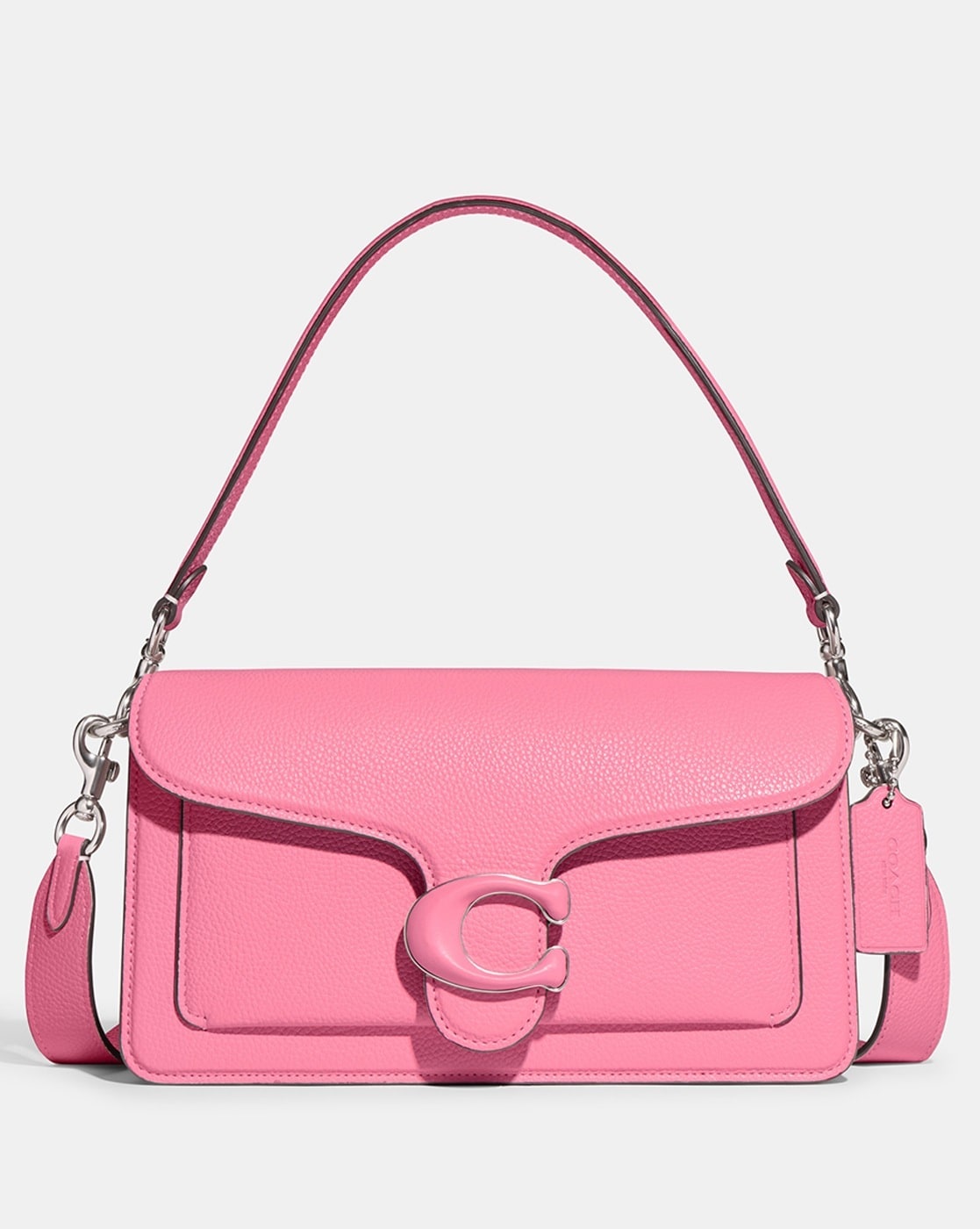 Coach Designer Rose Pink Leather Satchel/Top Handle Bag Crossbody Purse |  eBay