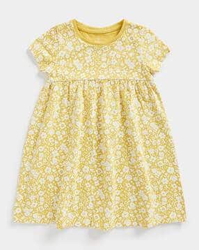 mothercare Floral Print A-Line Dress-picture-31