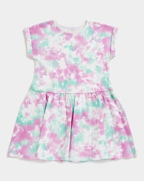 mothercare Tie & Dye Print A-Line Dress-picture-26