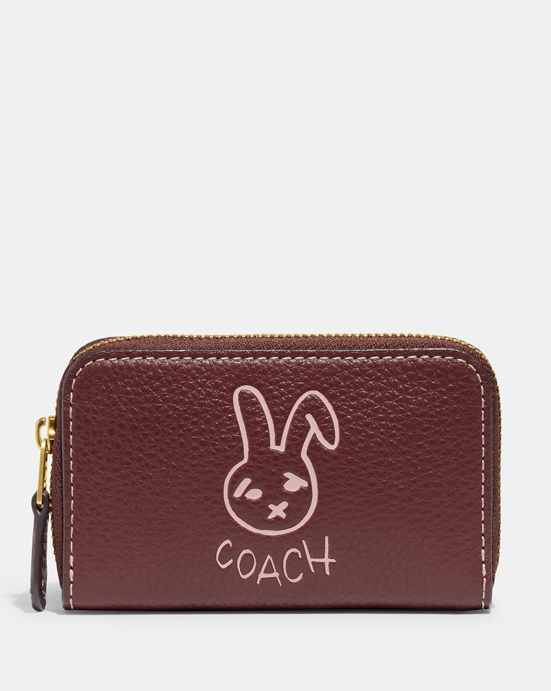 COACH OUTLET® | Lonnie Small Zip Around Wallet In Signature Jacquard