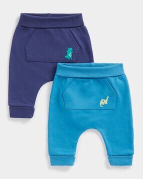 mothercare Pack of 2 Pants with Elasticated Waist-picture-26