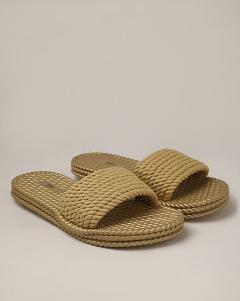 Buda Jeans Co Braided Slip-On Flat Sandals