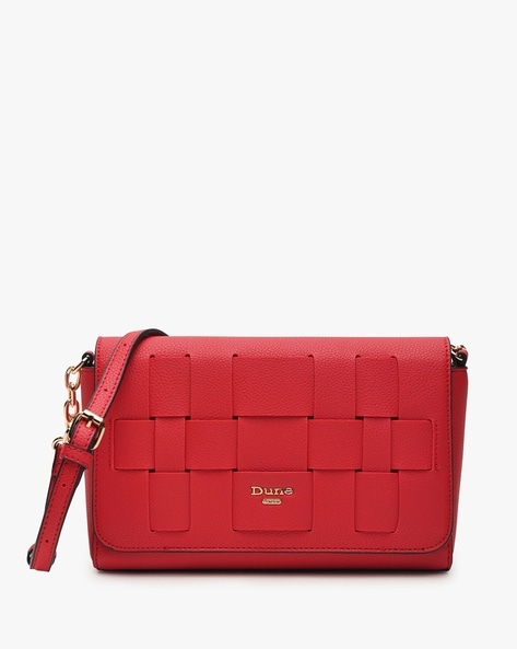 Vintage Red Purse Brighton Flat Shoulder Bag Ladies Double Straps Pocket  Book Dual Zippers Purse - Etsy